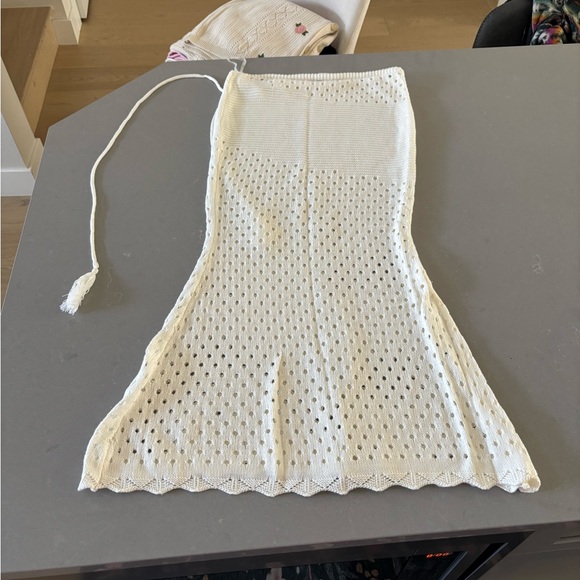 SNDYS coverup knit skirt - Picture 3 of 3